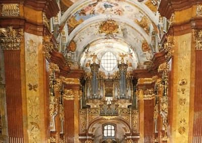 Abbey church organ